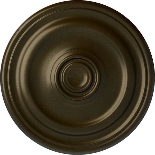 Ekena Millwork Kepler Traditional Ceiling Medallion (For Canopies up to 3 3/4"), 15 7/8"OD x 1 1/2"P, Green Gold CM16KPGGS - main
